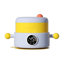 Real Darling Baby Intelligent Thermostatic Bowl Baby Special Assistant Food Bowl Stainless Steel Suction Cup Bowl Children Insulation Bowl Free of water