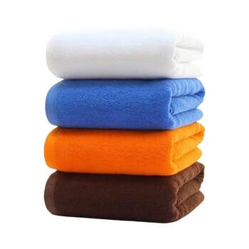 Pure Cotton Square Towel for Hotel, Catering, Kitchen, Restaurant, Absorbent, Lint-Free, Commercial Use, All-Cotton, Extra Thick, Small Square Towel