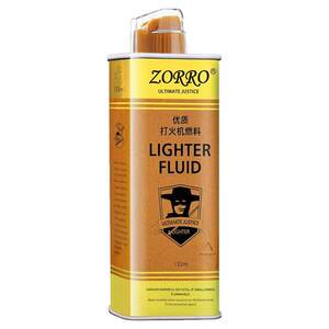 zorro佐罗正品清香型打火机煤油通用火机燃油专用火机油火石配件