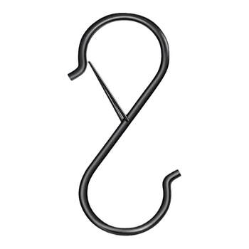 S-type hook spring buckle hanging rod