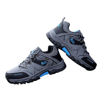 Men's hiking shoes, winter outdoor leisure sports, large size men's shoes, waterproof, non-slip, wear-resistant, work safety shoes