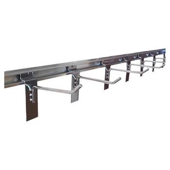 Supermarket shelf shelf board hooks wall display rack aluminium alloy card snack accessories ຮ້ານສະດວກຊື້ hook