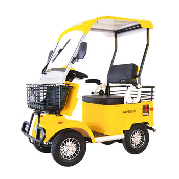 Minibus electric four-wheel vehicle