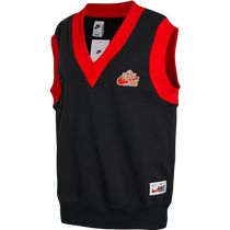 Nikes new womens FLC SLVLS V-NECK knitted vest FD6402-010