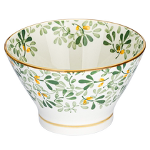 Morden Housewives Day Style Seasonal Flowers ceramic Home High-footed Ogasawara bowl especially good looking bowls personal special