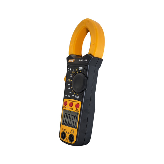 Binjiang BM5263 high-precision AC and DC digital clamp meter digital display AC and DC clamp meter pocket ammeter