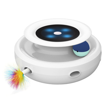 Pet smart cat toy cat fun device turntable electric