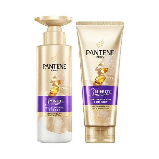 Pantene 3-Minuten-Wunder-Reinigungsset repariert und glättet