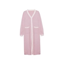 Lady-style pregnant womens winter imitation mink coat fashionable slimming tight knitted suspender skirt small fragrant style coat