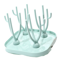 Baby bottle rack upside down bottle drying rack removable drying rack baby pacifier bottle drain rack