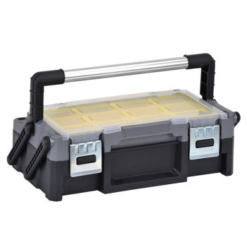 Double-layer folding shengyagao toolbox home repair