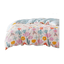LOVO pure cotton quilt cover single sheet bed sheet pillowcase quilt cover dormitory single