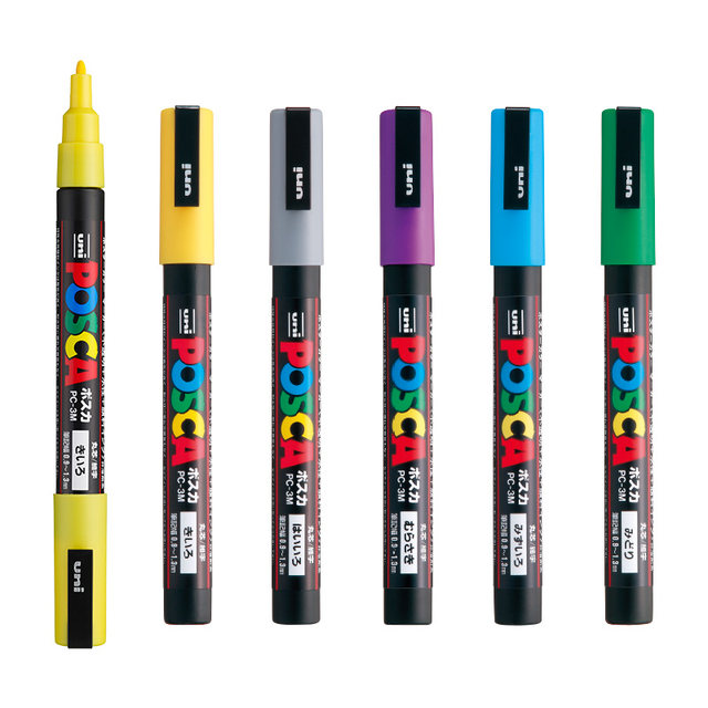 Mitsubishi POSCA single acrylic marker pen of your choice