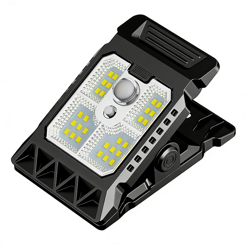 Solar charging clip light high power induction street light