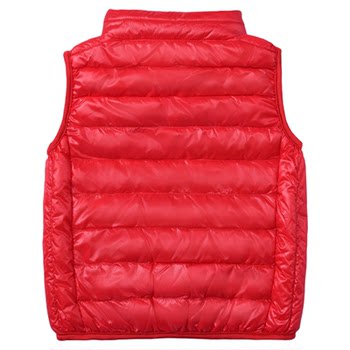 Children's clothing grakala children's fall and winter stand collar vest
