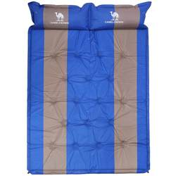 Camel outdoor tent pad moisture-proof pad ອັດໂນມັດ inflatable cushion portable thickened air bed camping mattress sleep pad