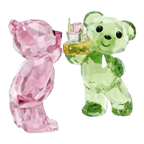 (Chinese Valentine’s Day Gift) Swarovski Kris Bear—Birthday Blessing Ornament Gift Niche Exquisite Gift Giving