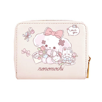 Coin wallet card bag integrated with women's cute cartoon student storage small bag pendant ornament prevent loss of large capacity