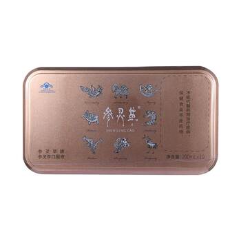 Jiangzhongshenlingcao cordyceps sinensis oral liquid postoperative recovery immunity-enhancing nutrition products for middle-aged and elderly gift box sf