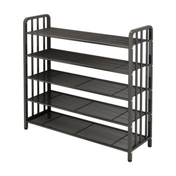 Wheat field is stable! iron shoe rack without shaking