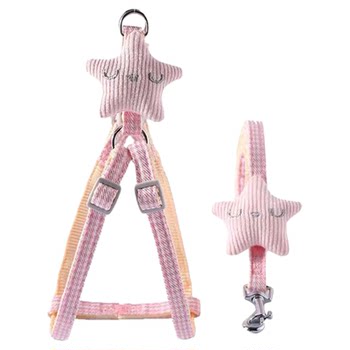 Starfish Rabbit Leash, Adjustable Anti-Escape Rabbit Leash for Outdoor Use, Special Rabbit Leash for Rabbits, Cats, and Dwarf Rabbits