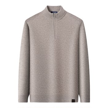 Montagut cashmere warm men's stand collar wool sweater Montagut cashmere warm men's stand collar wool sweater