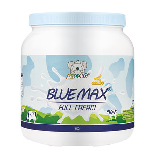 Aucoko尤可可 蓝胖子 澳洲进口 全脂牛奶粉 1KG/罐