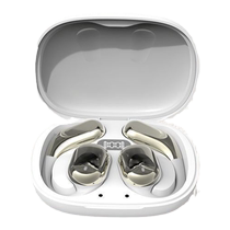 New bone conduction true wireless Bluetooth headset for sports and running super long battery life does not enter the ear and is comfortable to wear.