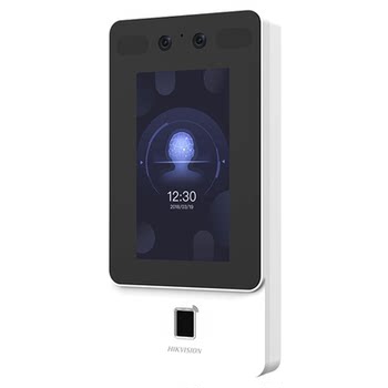 Face recognition fingerprint attendance access control system integrated card swipe electromechanical lock network mobile phone remote viewing door opening video intercom d11