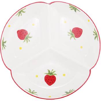 One-person meal plate ceramic underglaze color