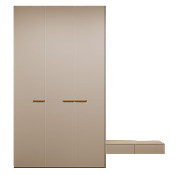 Quanyou whole house customized wardrobe bedroom wardrobe cabinet