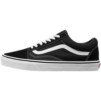 Vans classic black and white low-top sneakers official
