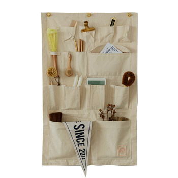 Axis year original pure cotton storage hanging bag ins multi-layer storage wall door back debris hanging bag studio display cloth