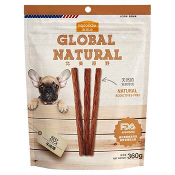 McFoody Beef Sticks 360g Teddy Poodle Dog Snacks Beef Sticks Teeth Cleaning Dog Training Interactive Reward