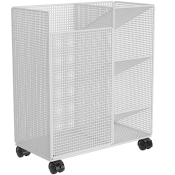 Yoga mat storage basket with large capacity with pulley