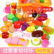 Enfants Cécile de fruits Légumes Suit Toy Homme Fille-Nursery School Emuler the Home Kitchen Can Cook