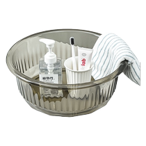 Thickened Washbasin Transparent Home Food Noodle Basin Big laundry Basin Bubble foot washing Vegetable Plastic Baby Bath Wash-head basin