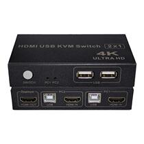KVM switch HDMI two-in-one-out splitter USB2 0 interface KVM-H2K computer shared mouse and keyboard