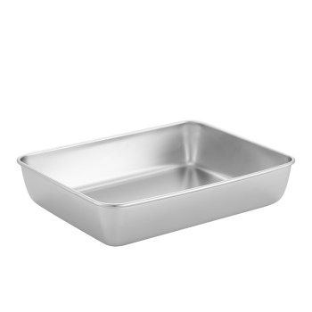 Flat chassis stainless steel rectangular thickened and deep