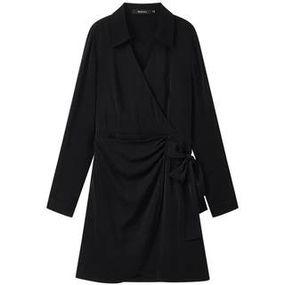 Mofan mofanqiu new black dress