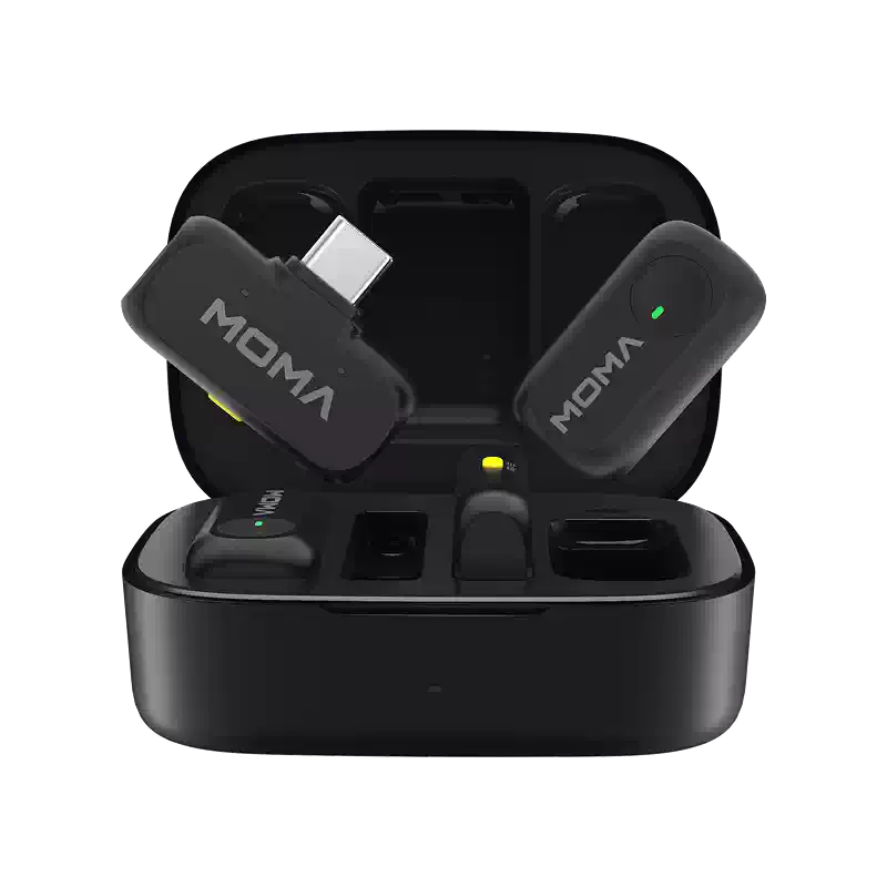 猛瑪LARK MIX紐扣式無線領夾麥克風直播專用一拖二收音設備