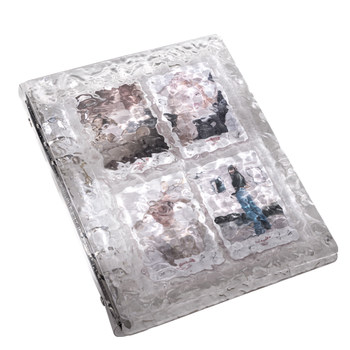 Ins high-value crystal card book 3-inch star chasing