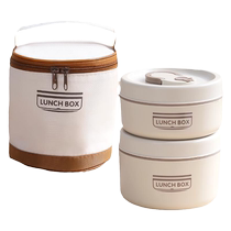 Insulation lunch box 316 stainless steel office workers with rice theorizer multilayer meal kit boxed lunchbox Microwave heating portable bowl