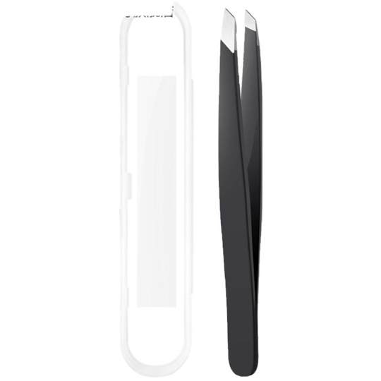 Pinzas para depilar cejas, herramientas de acero inoxidable para hombres