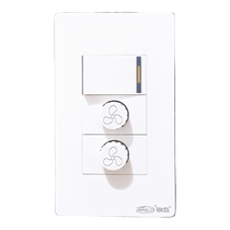 One-on-two-position speed regulation 200W 500W stepless speed regulation 2-position switch stepless speed knob electric fan speed regulator