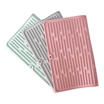 Foldable thermal insulation pad silicone drainage and anti-scalding size
