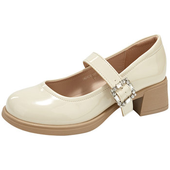 Dadong mary zhen women's shoes thick heels loafers