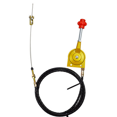 Ship hanging machine hanging paddle hand throttle pull line throttle line marine throttle controller throttle head wire core stainless steel