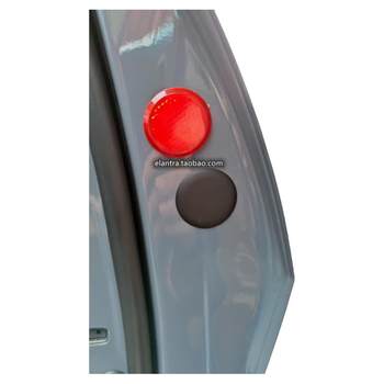 Hyundai Kia universal door open plastic protective cover red reflective screw ຫມວກສະກູລົດພິເສດ