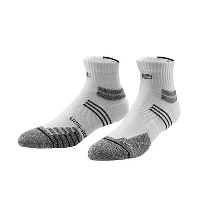 [Cursor short tube] UZIS actual basketball socks men's professional short tube elite non-slip training towel bottom sports socks